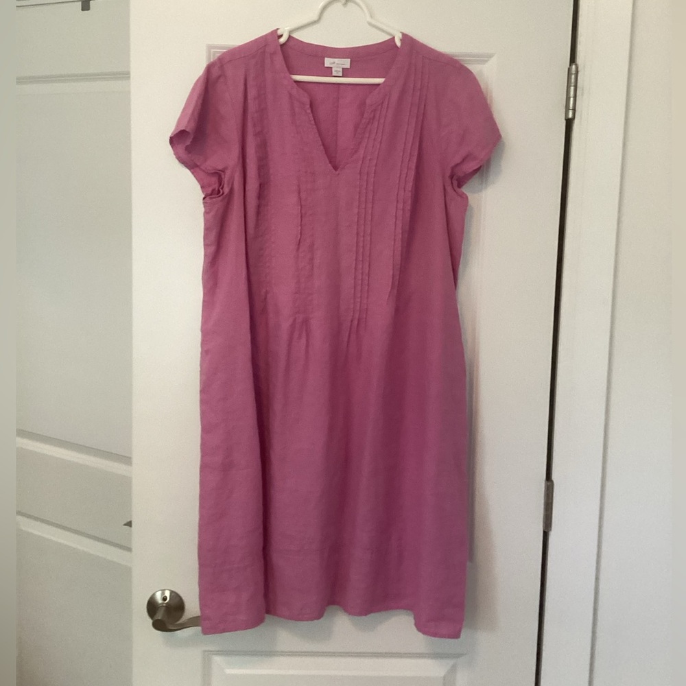 J. Jill Pink Midi Dress